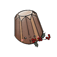 Santa Lucia Christmas Sticker