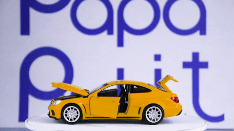 paparulit die-cast model GIF
