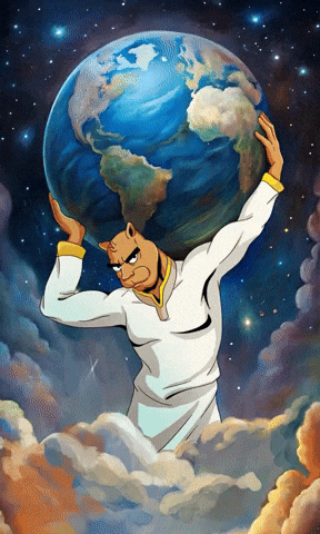 Atlas GIF by Camel Dad