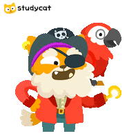 Happy Joy Sticker by Studycat language learning for kids