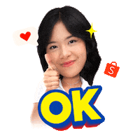 Sip Ok Sticker by Shopee Indonesia