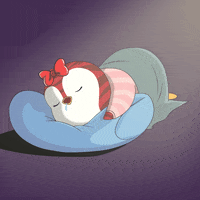 Tired Good Night GIF by Pudgy Penguins