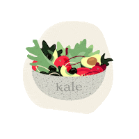 kalemex food green eat delicious Sticker