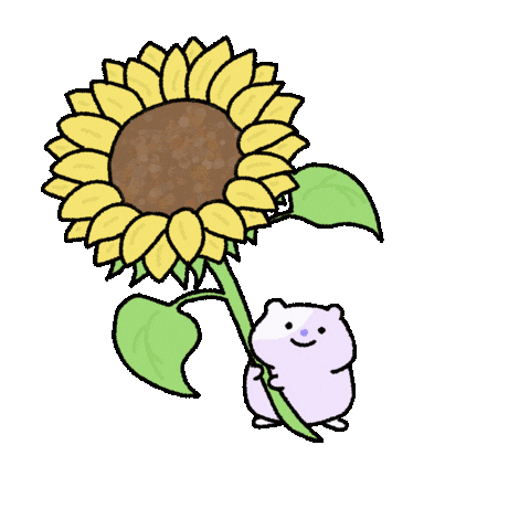 For You Flower Sticker