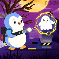 Trick Or Treat Halloween GIF by Pudgy Penguins