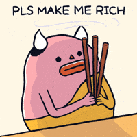Make Me Rich Please GIF by Monkiddo