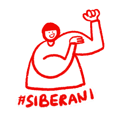 Kemenkominfo indonesia cyber semangat merdeka Sticker