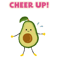 Cheer Up Happy Dance Sticker by Babybluecat