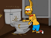 rabbit omg GIF by Estudios Animeco