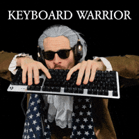 Typing Fast GIF