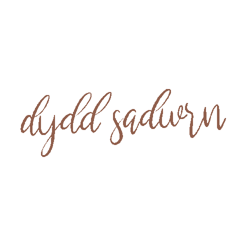 Sadwrn Bore Da Sticker