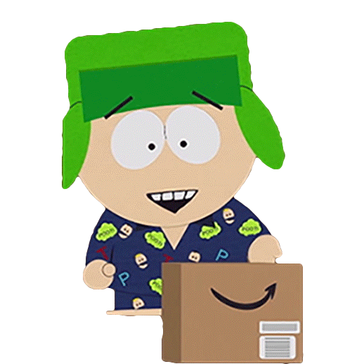 Kyle Broflovski Delivery Sticker by South Park