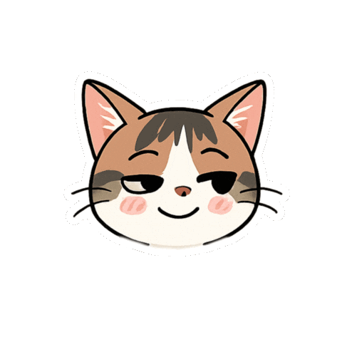 Cat Sticker Sticker