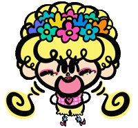 Flower 花 Sticker by しまみほ