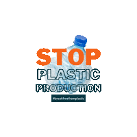 breakfreefromplastic environment climate plastic pollution Sticker