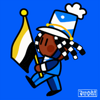 Fiestas Patrias Flag GIF by JenChibi