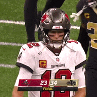 Tom Brady Nfl GIF by New Orleans Saints