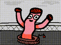 Happy Flipnote Studio GIF