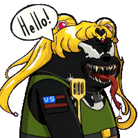 Good Morning Hello Sticker by SuperRareBears
