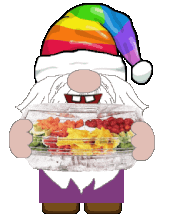 Christmas Gnome Sticker