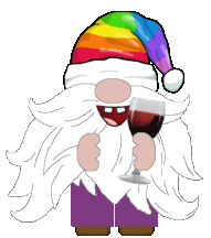Christmas Gnome Sticker