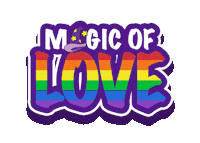 Rainbow Love Sticker by Enchanted Kingdom