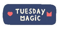 Happy Tuesday Sticker by Meroware