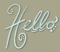 Vintage Hello GIF by scholzydesign