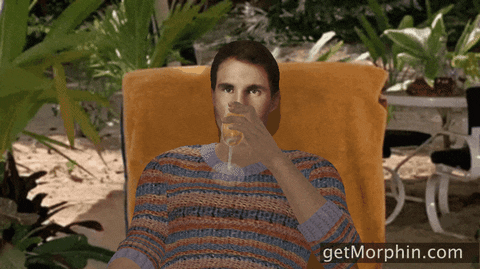 morphin giphyupload happy drink holiday GIF