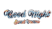 Good Night 3D Sticker