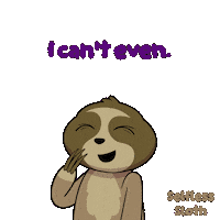 I Cant Even Sticker by VeeFriends