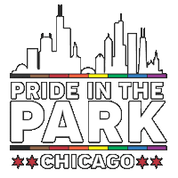 Chicago Pride Sticker by Pride in the Park Chicago