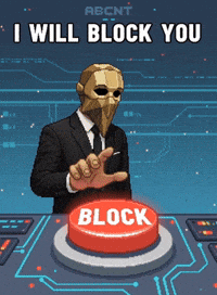 Go Away Block GIF by ABCNT