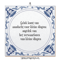 Spreuk Troost Sticker by Tegelspreuken.nl