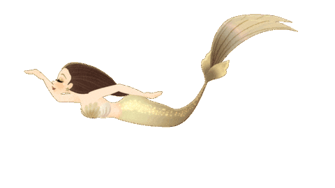 Golden Fish Sticker by Mermaid_Lux