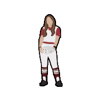 Arkansas Razorbacks Softball Sticker by Everett Buick GMC