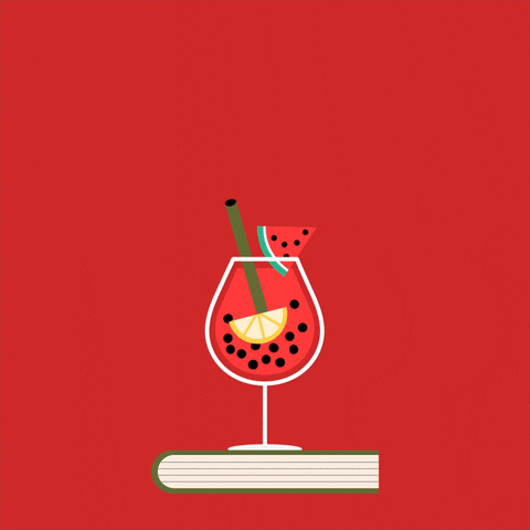 Read Bubble Tea GIF by Jessica Lau