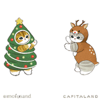 Mofusand Sticker by CapitaLand Malls SG