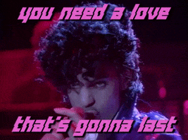 prince little red corvette GIF