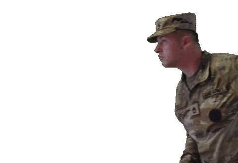 Army National Guard Running Sticker by Only_Reilly