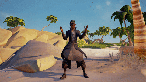 Dab Pirate GIF by Sea of Thieves