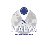 youthprojectsgroup italia map maps european union Sticker