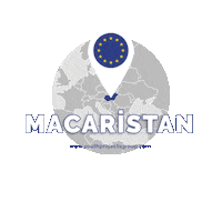 youthprojectsgroup map hungary maps youth projects group Sticker