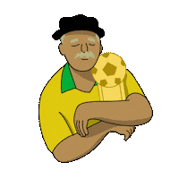 Eu Sou Brasileiro World Cup Sticker by Percolate Galactic