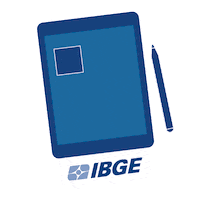 Censo Sticker by IBGE