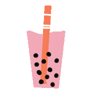 Bubble Tea Food Sticker