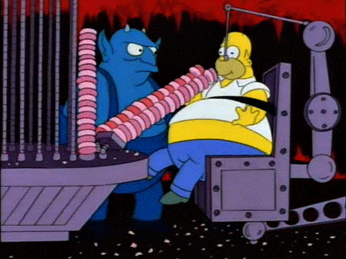 the simpsons animation GIF