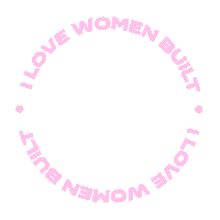 BuyWomenBuilt bwb buy women built buywomenbuilt she built this Sticker