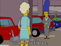 happy marge simpson GIF