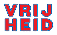 Freedom Vrijheid Sticker by Nationaal Comité 4 en 5 mei